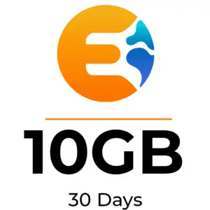 10GB 30 Days eSIM Plan - EPICeSIM
