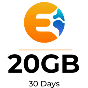 EPICeSIM 20GB 30 Days eSIM data plan