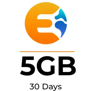 5GB 30 Days eSIM Plan - EPICeSIM