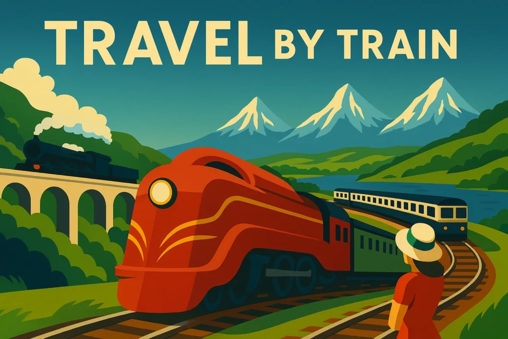 Train landscape