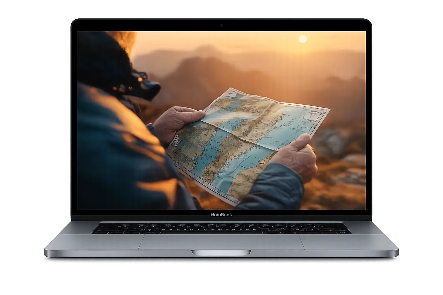 Why Choose EPICeSIM — Laptop at Sunset