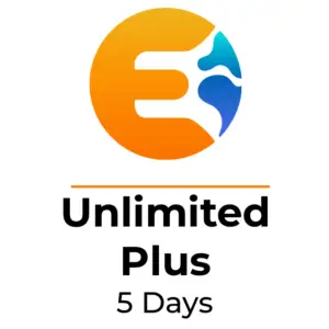 Unlimited Plus 5 Days eSIM Plan - EPICeSIM